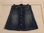 Blauwe jeansrok met knopen - Only - W28, Kleding | Dames, Rokken, Maat 38/40 (M), Only, Blauw, Ophalen of Verzenden