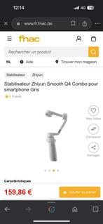 Zhiyun stabilisateur smartphone smooth Q4 à vendre, TV, Hi-fi & Vidéo, Photo | Trépieds & Rotules, Comme neuf
