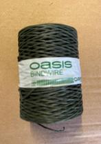 Deco Binding wire Oasis - binddraad groen, Ophalen of Verzenden