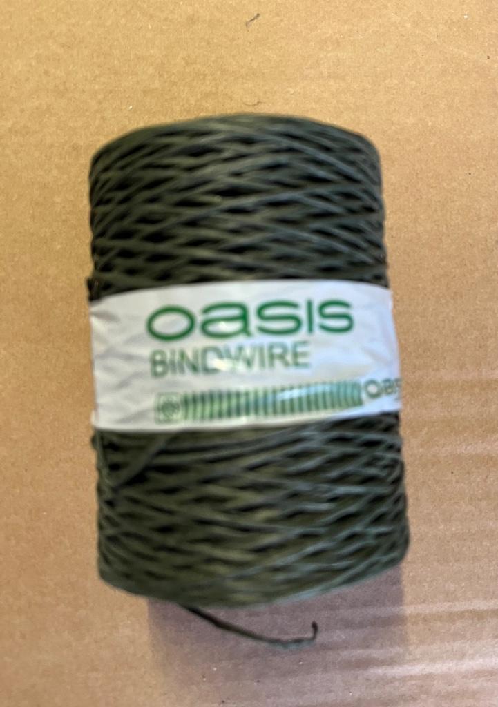 Deco Binding wire Oasis - binddraad groen, Hobby en Vrije tijd, Knutselen, Ophalen of Verzenden