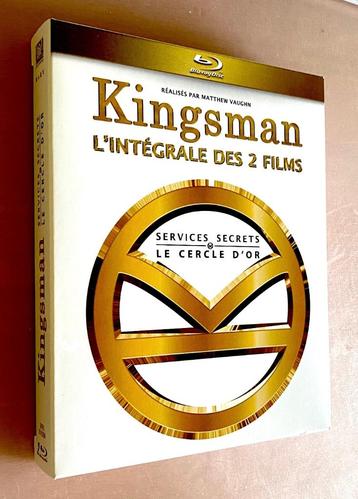 KINGSMAN 1 + 2 // "BOX" 2 BLURAY /// NIEUW / Sub CELLO beschikbaar voor biedingen