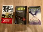 TB romans (poche) de Michael Crichton en TB état, Boeken, Thrillers, Gelezen, Michael Crichton