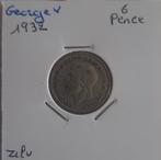 Engeland George V six pence 1932 zilver, Verzenden