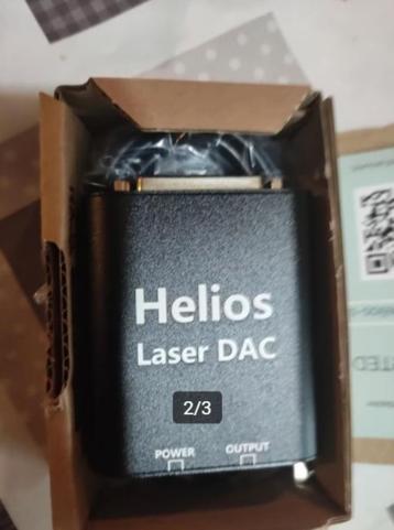 dac helios  usb to ilda met full key voor lasershowgen beschikbaar voor biedingen