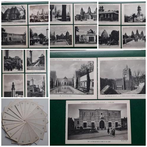 19 oude postkaarten Paris 1931 Exposition Coloniale, Verzamelen, Postkaarten | Buitenland, Ongelopen, Frankrijk, 1920 tot 1940