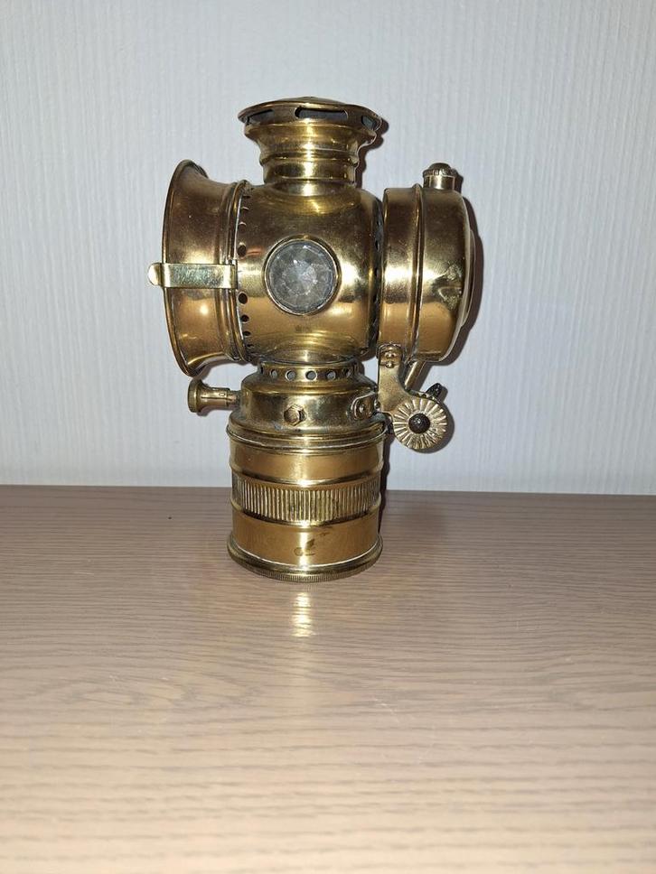 Lampe ancienne en carbure, Antiquités & Art, Antiquités | Éclairage, Enlèvement