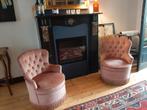 2 magnifiques chaises de cocktail en vieux rose, Maison & Meubles, Enlèvement, Utilisé