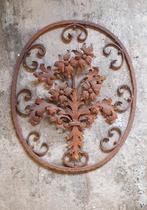 gietijzeren bloemornamenten, Tuin en Terras, Ophalen of Verzenden, Zo goed als nieuw
