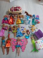 Barbies, fiat 500, diertjes, Kinderen en Baby's, Speelgoed | Poppen, Ophalen, Gebruikt, Barbie