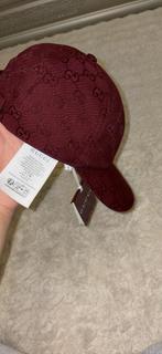 Gucci 2025 M rode pet, Kleding | Dames, Hoeden en Petten, Ophalen, Nieuw, 58 cm (L, 7¼ inch) of meer, Pet