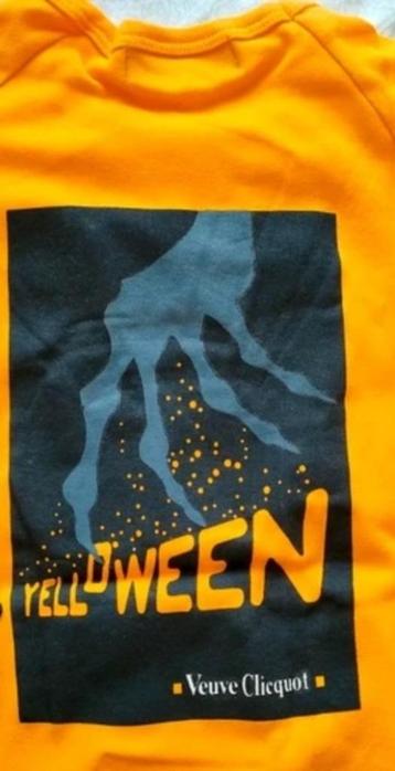 Veuve Clicquot Yelloween T-shirt negen maat S beschikbaar voor biedingen