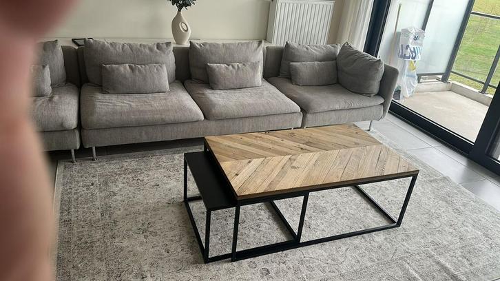 Table basse de salon, Maison & Meubles, Tables | Tables de salon, Utilisé, 50 à 75 cm, 50 à 100 cm, 100 à 150 cm, Rectangulaire