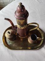 koperen koffieset, Antiek en Kunst, Ophalen