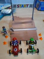 playmobil gocart race, Kinderen en Baby's, Speelgoed | Playmobil, Complete set, Zo goed als nieuw, Ophalen
