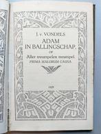 Adam in Ballingschap, Ophalen of Verzenden, Zo goed als nieuw, Joost van de vondel, Nederland
