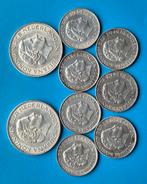 Nederland  9 Zilveren munten  Juliana, Enlèvement ou Envoi, Monnaie