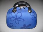 Mooie Beautycase, Ophalen of Verzenden, Zo goed als nieuw, Blauw, Hardcase