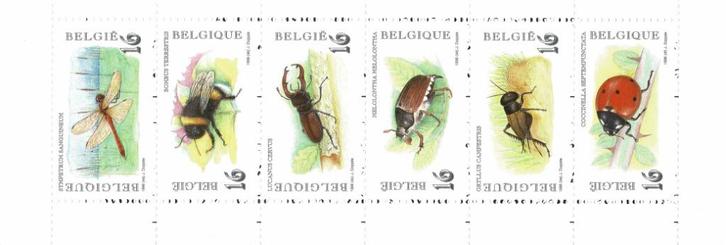 Postzegelboekje koninklijk instituut voor natuurwetenschappe, Postzegels en Munten, Postzegels | Europa | België, Postfris, Orginele gom