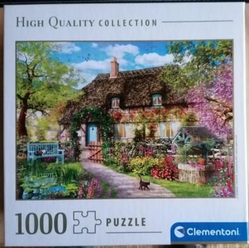Clementoni Puzzle, Ophalen, 500 t/m 1500 stukjes, Gebruikt, Legpuzzel