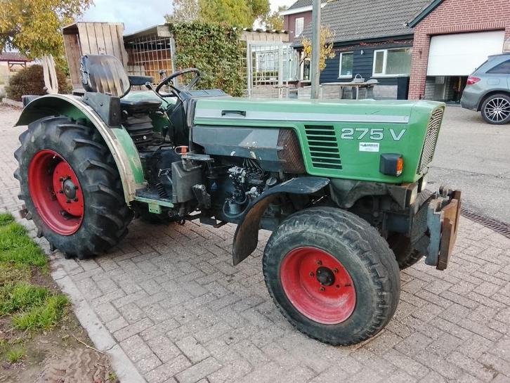 Fendt smalspoor 275 v fruitteelt trekker, Zakelijke goederen, Landbouw | Tractoren, 7500 tot 10000, Fendt, tot 80 Pk, Gebruikt