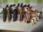 vintage lot actiefiguren uit de jaren 60/70 kloon action man, Ophalen of Verzenden, Gebruikt, Pop