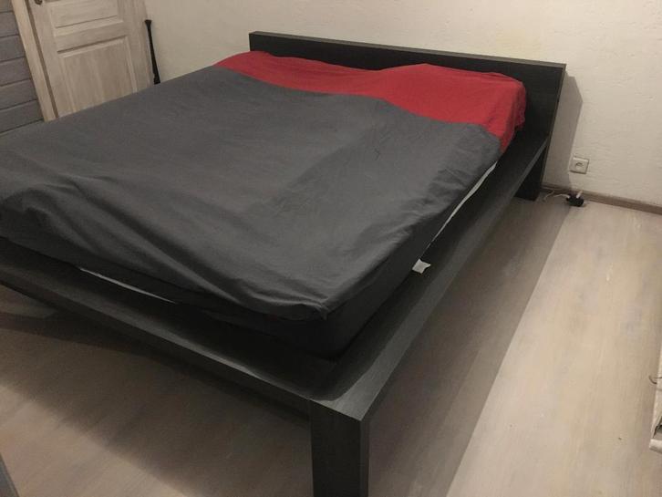 2 persoonsbed met verlichting(lattenbodem, matras), Maison & Meubles, Chambre à coucher | Lits, Deux personnes, Autres dimensions