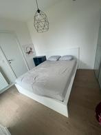 Malm bed, Maison & Meubles, Chambre à coucher | Lits, 160 cm, Utilisé, Enlèvement ou Envoi