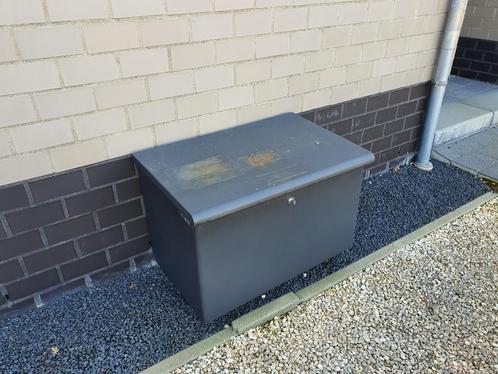 Logixbox Topbox-XXL pakketbox - antraciet, Tuin en Terras, Brievenbussen, Gebruikt, Wandbrievenbus, Staal, Ophalen