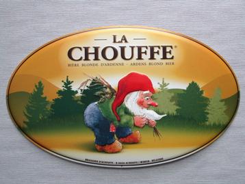 Panneau publicitaire pour la bière La Chouffe