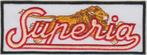 Superia stoffen opstrijk patch embleem, Motoren, Verzenden, Nieuw