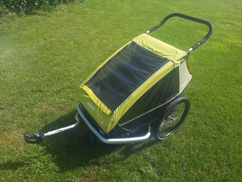 fietskar Croozer voor 2 kinderen, Fietsen en Brommers, Fietsaccessoires | Aanhangwagens en Karren, Gebruikt, Ophalen
