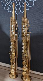 Soprano saxophone description, Muziek en Instrumenten, Blaasinstrumenten | Saxofoons, Ophalen, Zo goed als nieuw, Sopraan