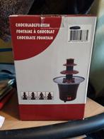 Een chocolade fondue toestel kleur zwart, Elektronische apparatuur, Gourmetstellen, Zo goed als nieuw, Ophalen