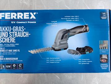 Ferrex graskant en buxusschaar beschikbaar voor biedingen
