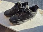 Nike Air Jordan 4 retro black cat maat 45, Ophalen, Zwart, Nike, Zo goed als nieuw
