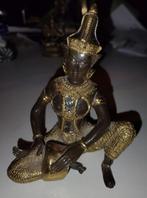 Statue orientale en bronze, Enlèvement ou Envoi, Utilisé