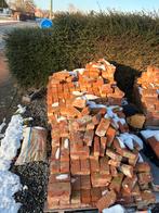 Rode bakstenen - gekuist, Ophalen, Gebruikt, Bakstenen