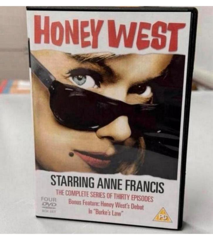 Honey West The Complete Series 4 Disc Boxset 1959 - zeldzaam, Cd's en Dvd's, Dvd's | Tv en Series, Nieuw in verpakking, Drama