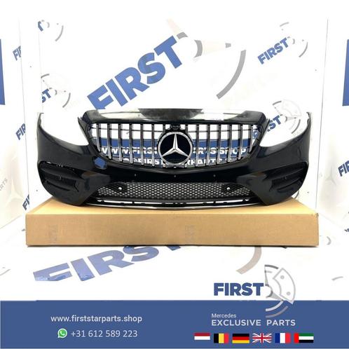 W213 BUMPER AMG LINE E43 VOORBUMPER COMPLEET + GT GRIL S213, Auto-onderdelen, Carrosserie, Bumper, Mercedes-Benz, Voor, Gebruikt