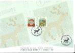 België  2016 FDS  Kerstzegels OBP 4663/4, Postzegels en Munten, Postzegels | Europa | België, Met stempel, Overig, Overig, Ophalen of Verzenden