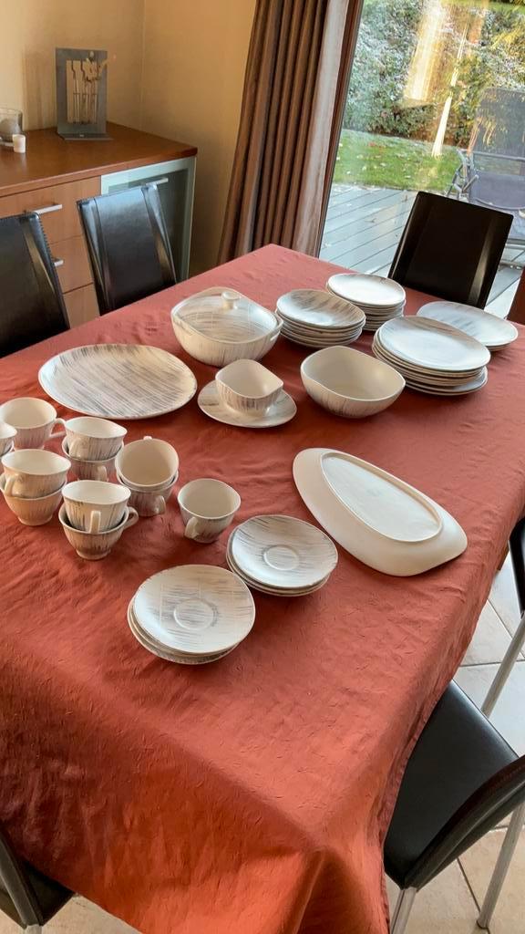 Nidervilier tafelservies zeilmodel, Antiek en Kunst, Antiek | Servies compleet, Ophalen