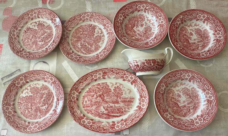 Vintage  vintage Constable Series bicentenaire Broadhurst, Antiek en Kunst, Antiek | Keramiek en Aardewerk, Ophalen