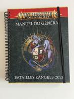 Livre Warhammer 40,000 Age of Sigmar Manuel du général, Enlèvement ou Envoi, Utilisé, Warhammer, Livre ou Catalogue
