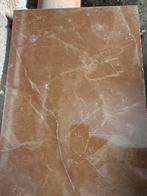 Tegels bruin marmer motief, Ophalen, Zo goed als nieuw, Marmer