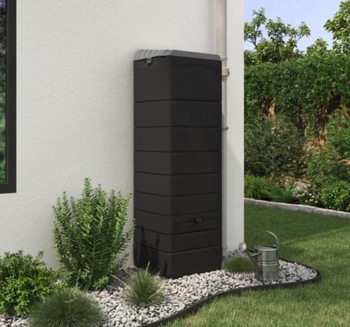 regenton antraciet 650L Belli, Tuin en Terras, Regentonnen, Nieuw, Kunststof, 150 liter of meer, Met kraantje, Ophalen