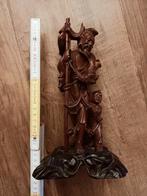 hardhouten beeld +-25cm goede staat japan, Antiek en Kunst, Kunst | Beelden en Houtsnijwerken, Ophalen of Verzenden