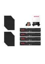 Tekoop set zonnepanelen + hybride omvormer+ batterij, Ophalen, Nieuw, Compleet systeem, 200 wattpiek of meer