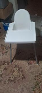 Ikea eetstoel 1, Enlèvement, Comme neuf, Blanc, Synthétique