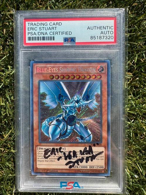 Yugioh psa DNA certified (Kaiba/ Eric Stuart), Hobby en Vrije tijd, Verzamelkaartspellen | Yu-gi-Oh!, Zo goed als nieuw, Ophalen of Verzenden