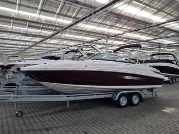 Sea Ray 240 Sundeck 2012 Mercruiser 5.0 MPI 260 PK Duoprop, 6 mètres ou plus, Enlèvement ou Envoi, Polyester, Essence